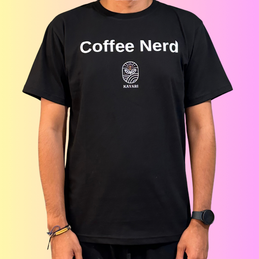 Polo Coffee Nerd - Negro